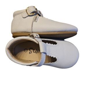Toddler size 7 Starbie hard sole shoes